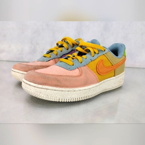 Air Force One Colorful Kids Sneakers size 1.5 Y - Picture 3 of 6